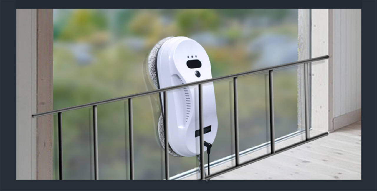 Panavox HCR-07 로봇 청소기 딥 클린을 위한 스마트 경로 계획이 있는 지능형 창문 청소 로봇 (10)
